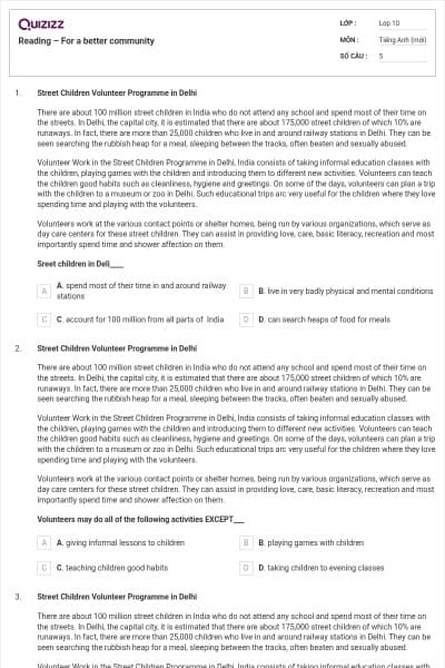 Reading – For a better community