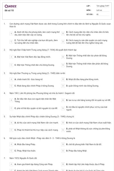 Đề số 10