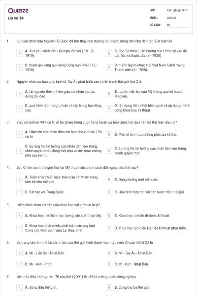 Đề số 14