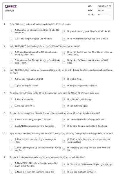 Đế số 20