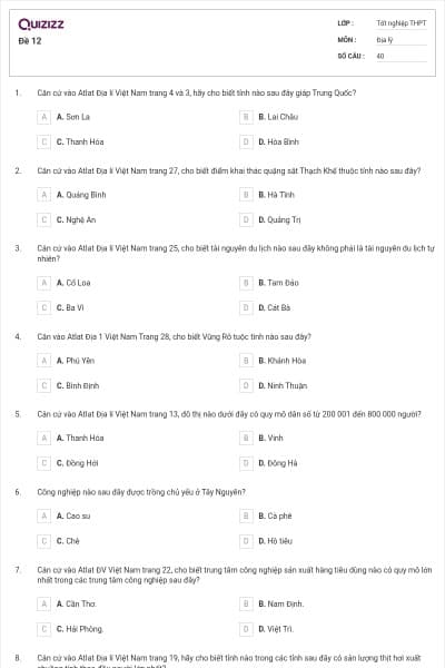 Đề 12