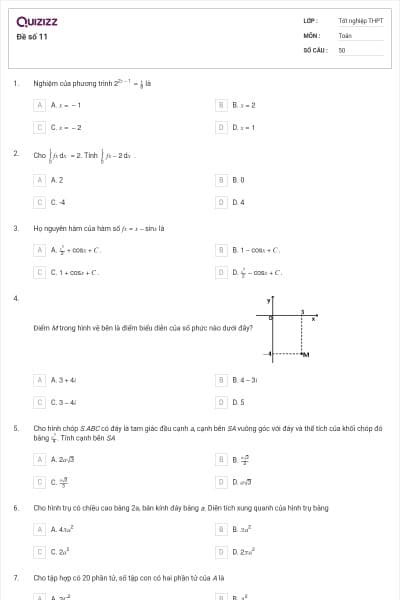 Đề số 11