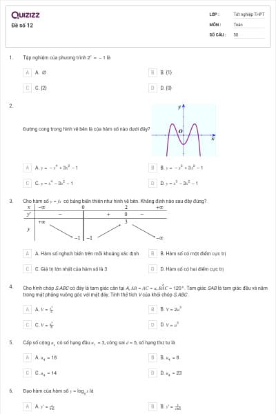 Đề số 12
