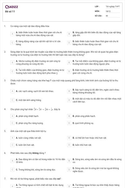 Đề số 11