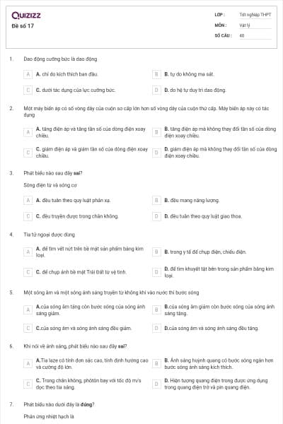 Đề số 17