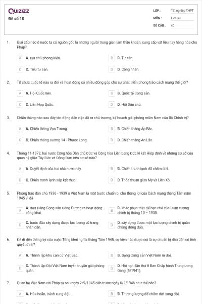 Đề số 10