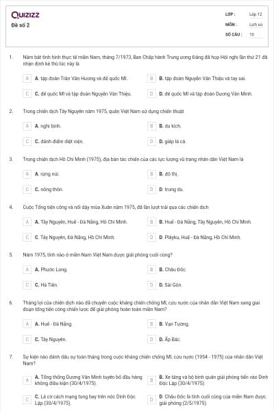 Đề số 2