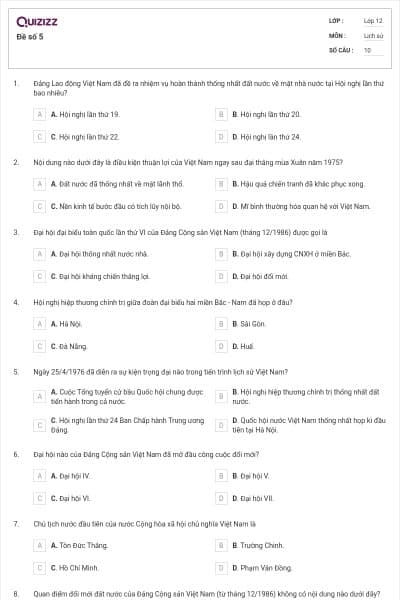 Đề số 5