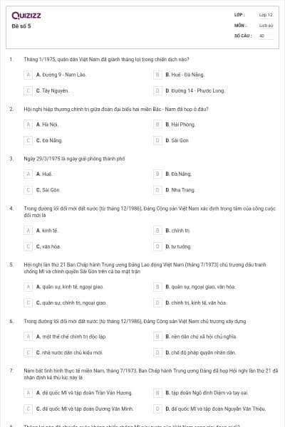 Đề số 5