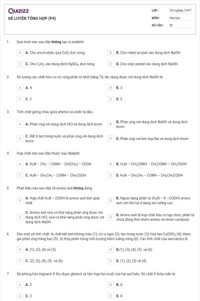 ĐỀ LUYỆN TỔNG HỢP (P4)