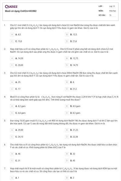 Muối có dạng CnH2n+4O3N2