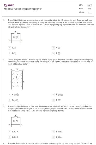 Một số lưu ý về hiện tượng cảm ứng điện từ