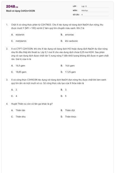 Muối có dạng CnH2n+3O3N