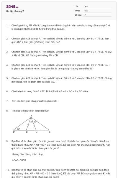 Ôn tập chương 2
