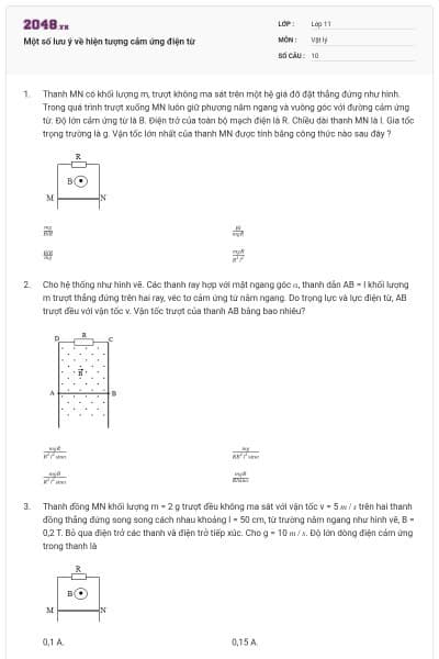 Một số lưu ý về hiện tượng cảm ứng điện từ