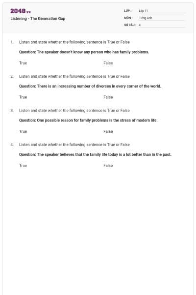 Listening - The Generation Gap