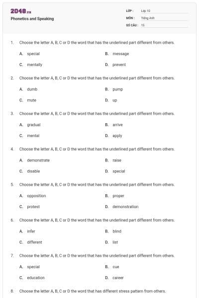 Phonetics and Speaking