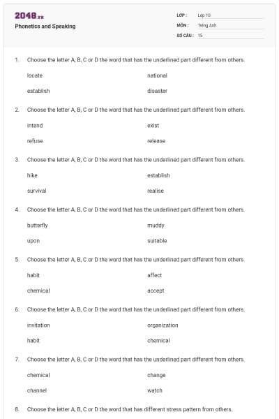 Phonetics and Speaking