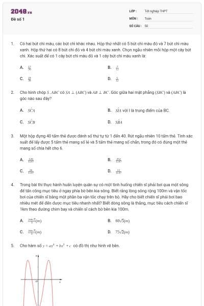Đề số 1