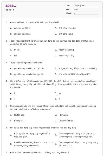 Đề số 18