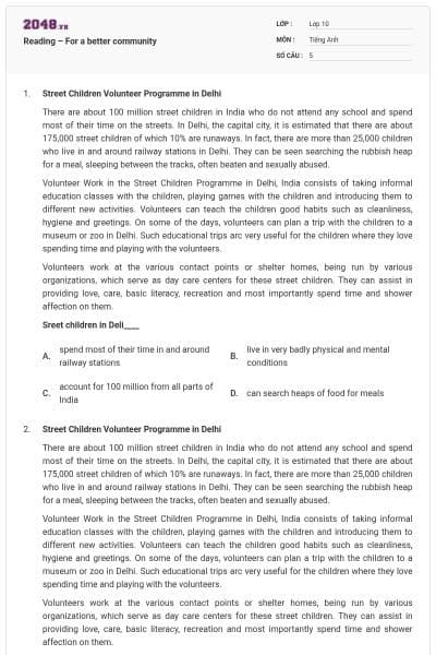 Reading – For a better community