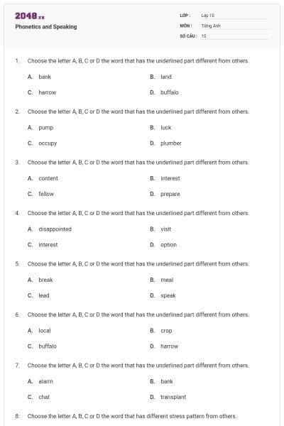 Phonetics and Speaking