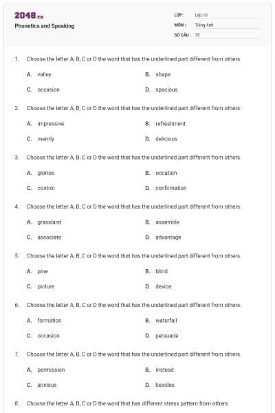 Phonetics and Speaking