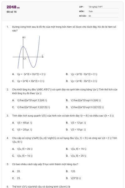 Đề số 16