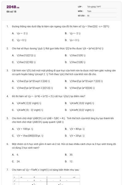 Đề số 18