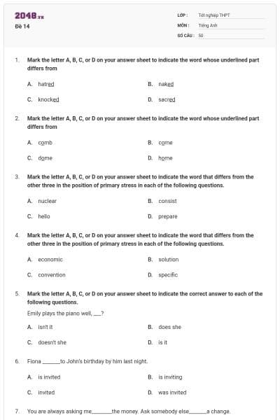 Đề 14