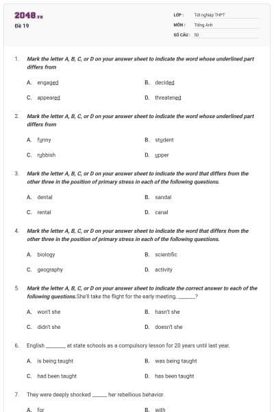 Đề 19