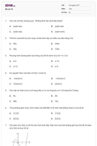 Đề số 16
