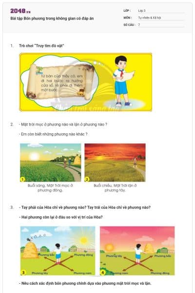 Bài tập Bốn phương trong không gian có đáp án