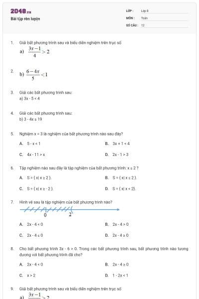 Bài tập rèn luyện