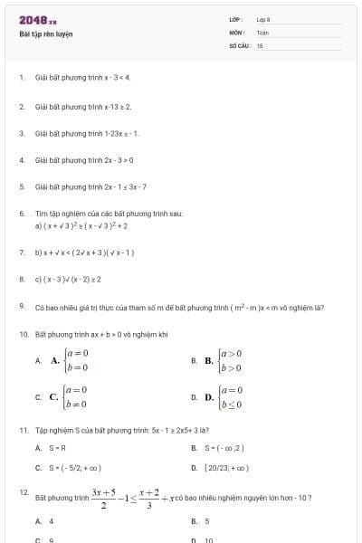 Bài tập rèn luyện