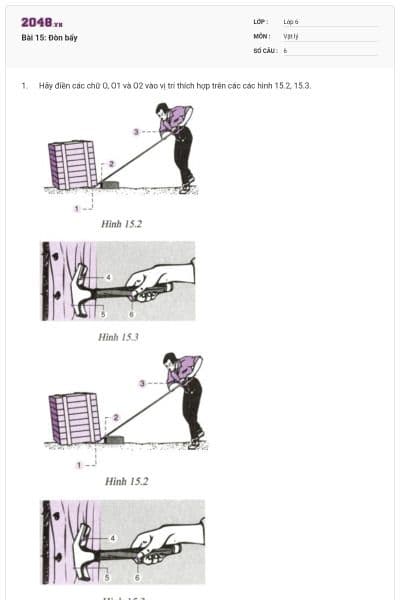 Bài 15: Đòn bẩy