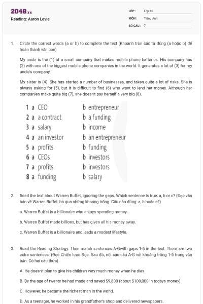 Reading: Aaron Levie