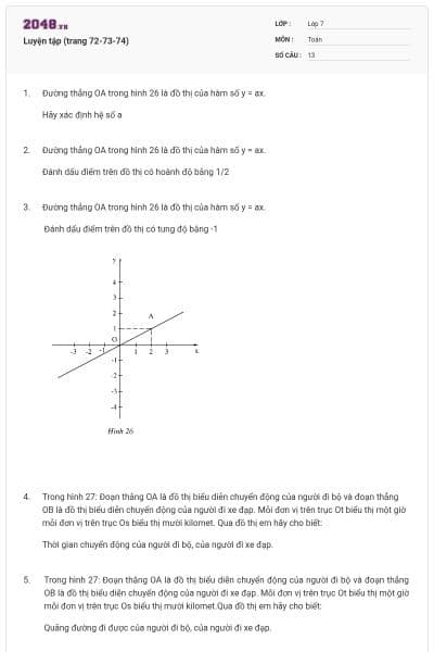 Luyện tập (trang 72-73-74)