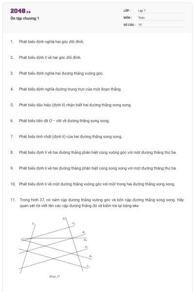 Ôn tập chương 1