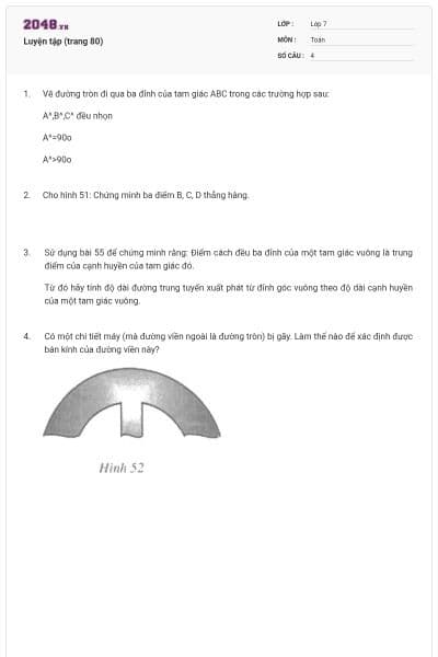 Luyện tập (trang 80)