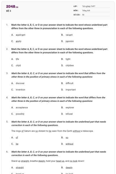ĐỀ 3