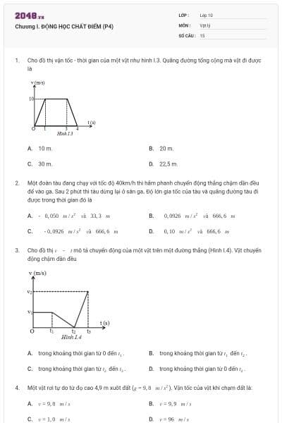 Chương I. ĐỘNG HỌC CHẤT ĐIỂM (P4)