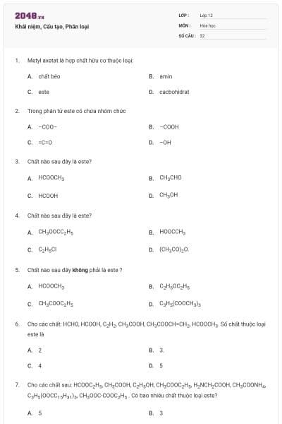 Khái niệm, Cấu tạo, Phân loại