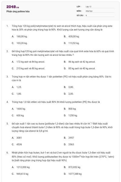 Phản ứng polime hóa