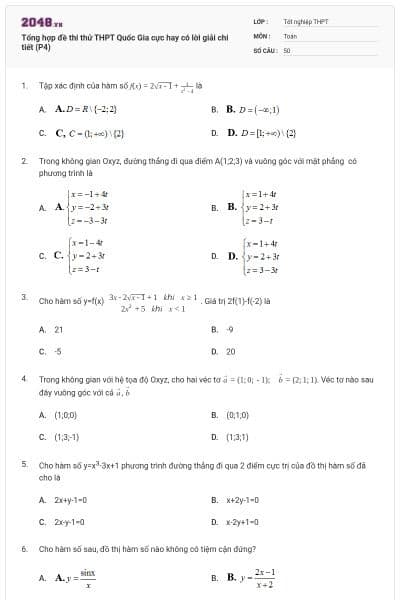 Tổng hợp đề thi thử THPT Quốc Gia cực hay có lời giải chi tiết (P4)