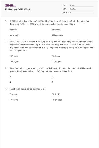 Muối có dạng CnH2n+3O3N