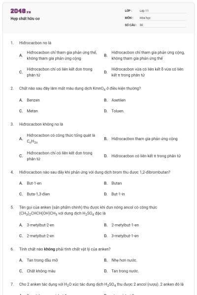 Hợp chất hữu cơ