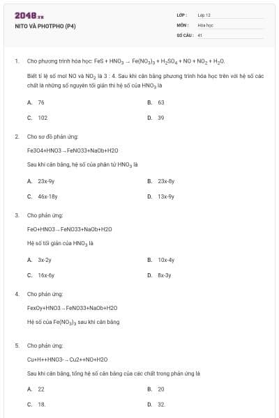 NITO VÀ PHOTPHO (P4)