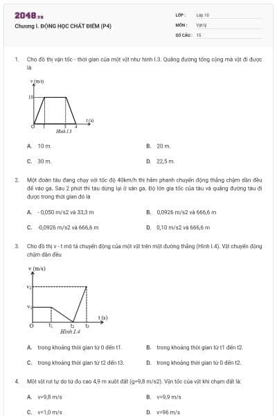 Chương I. ĐỘNG HỌC CHẤT ĐIỂM (P4)