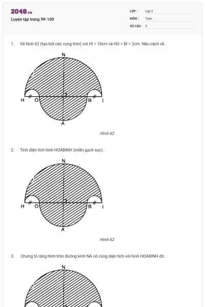 Luyện tập trang 99-100